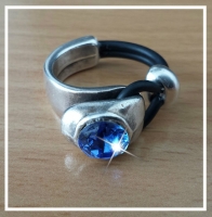 DQ ring ( antiek zilver nikkelvrij ) foto is slechts een voorbeeld van wat mogelijk is