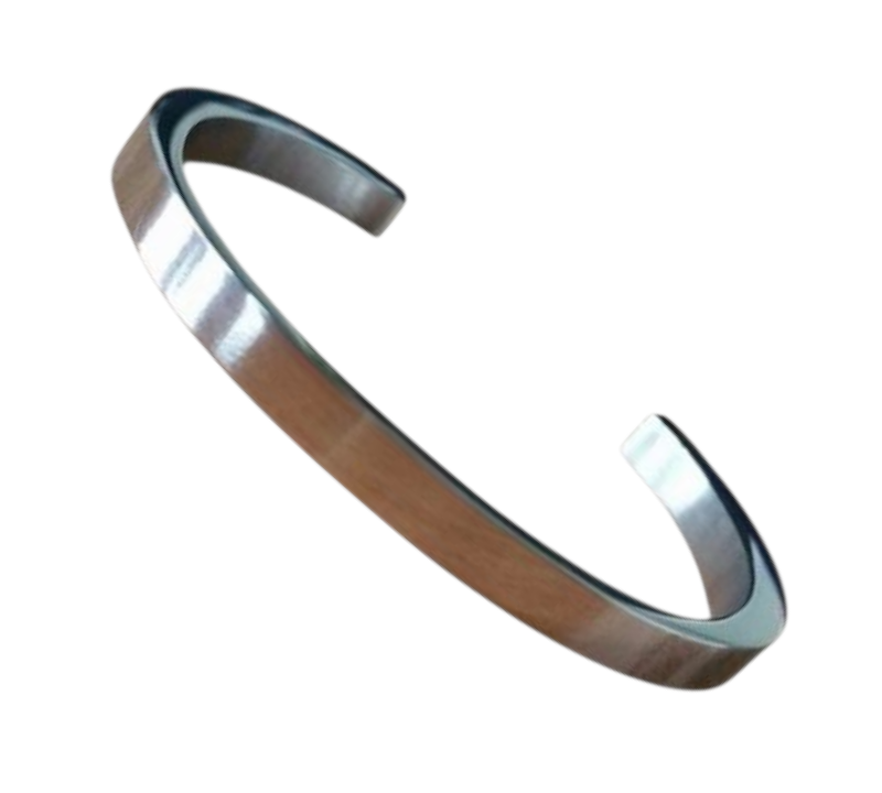 Rvs As-armband vulbaar met crematie assen Rvs As-armband vulbaar met crematie assen
