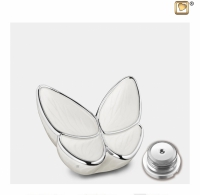 Vlinder urn wit mini | Love urns
