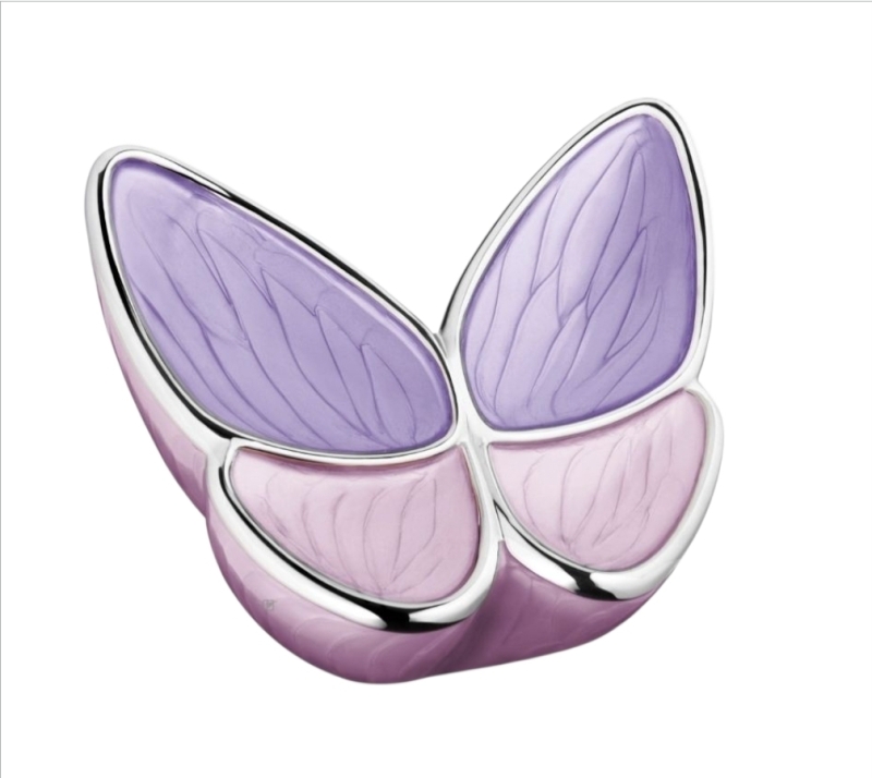 Vlinder urn roze mini | Love urns