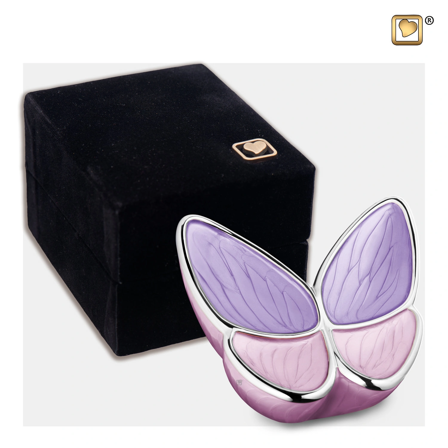 Vlinder urn roze mini | Love urns Vlinder urn roze mini | Love urns