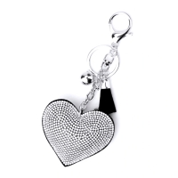 "'ISleutelhanger zwart hart "'ISleutelhanger zwart hart