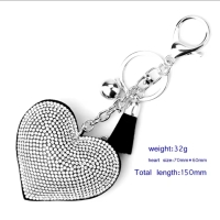 "'ISleutelhanger zwart hart "'ISleutelhanger zwart hart