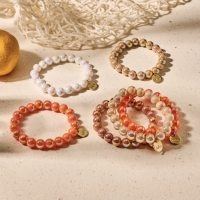 Armband Biba reflective bubbels in wit