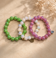 Armband Biba reflective bubbels in groen