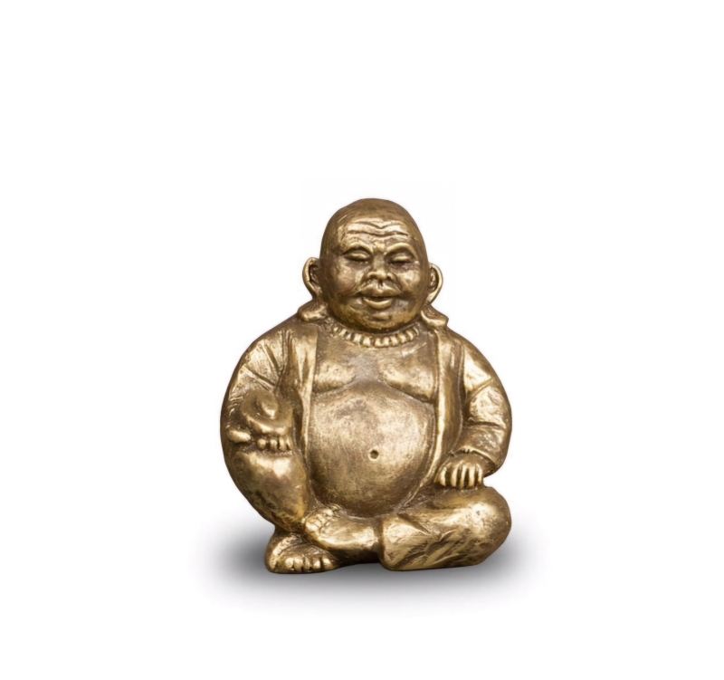 Buddha mini urn goudkleurig Buddha mini urn goudkleurig